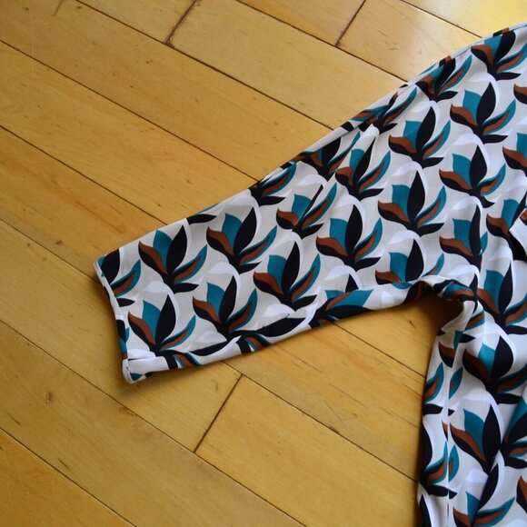 Diane Von Furstenberg DVF Agaton wrap silk dress Size 12 - Picture 4 of 16